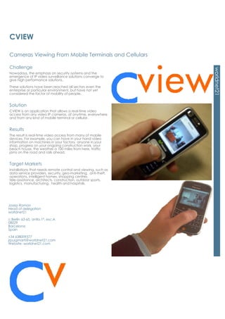 Siraview Mobile apps forum - info | PDF