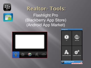 Flashlight Pro (Blackberry App Store) (Android App Market) 