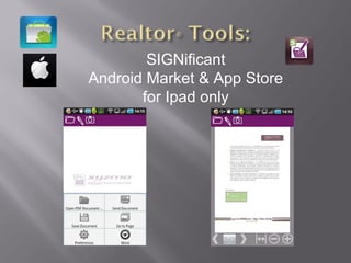 SIGNificant Android Market & App Store for Ipad only 