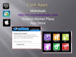 Mobideals http://m.mymobideals.com Android Market Place App Store 