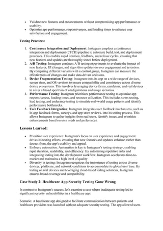 A Developer's Guide to Mobile App Testing | PDF