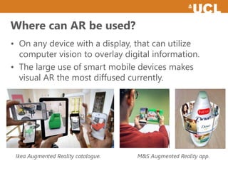 Mobile Augmented Reality | PPTX