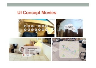UI Concept Movies
 