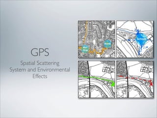 GPS
     Spatial Scattering
System and Environmental
          Effects
 