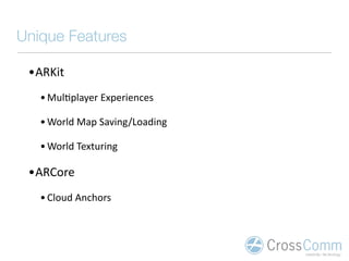 Native Augmented Reality: An Introduction to ARKit and ARCore | PDF ...