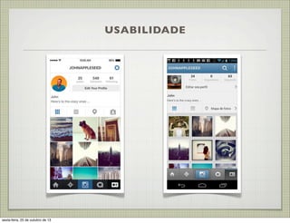 USABILIDADE

sexta-feira, 25 de outubro de 13

 