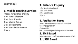 Completed Mobile Bank Example Mobile Banking | PPTX