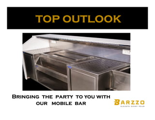 Bringing the party to you with
Bringing the party to you with
Bringing the party to you with
Bringing the party to you with
our
our
our
our mobile bar
mobile bar
mobile bar
mobile bar
 