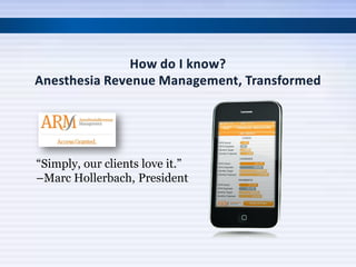 “Simply, our clients love it.”
–Marc Hollerbach, President
 