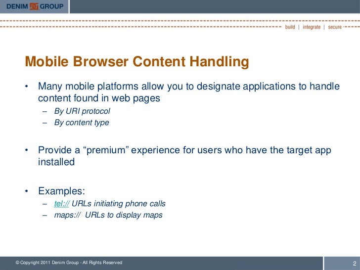 browser content type
