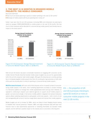 Executive Brief
7 Marketing Mobile Business Forecast 2012
3. The next 12-18 months in branded mobile
projects: the mobile ...