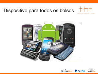 Dispositivo para todos os bolsos 
 