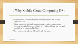 Mobile Cloud Computing | PPTX