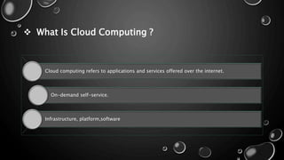 Mobile cloud computing | PPTX