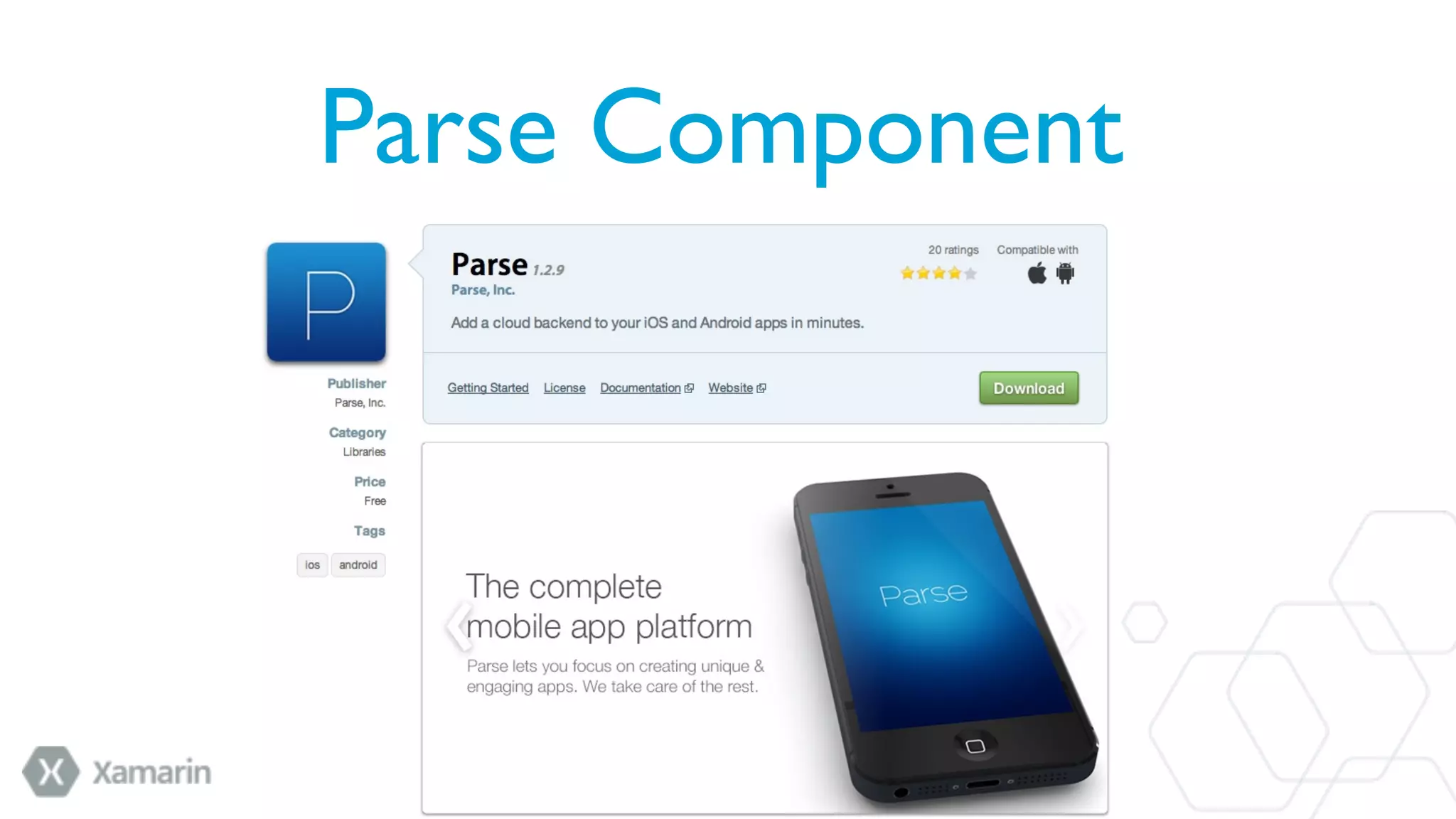 Parse Component