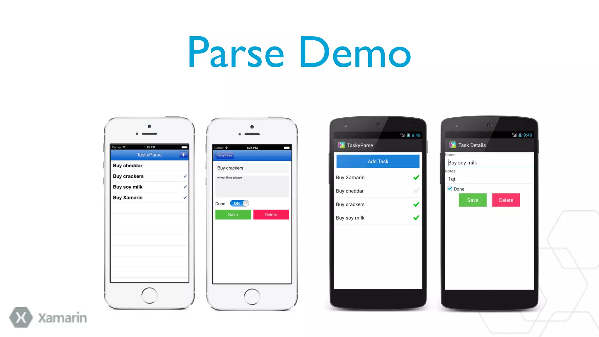 Parse Demo