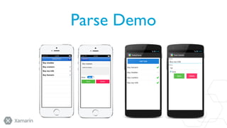 Parse Demo

 