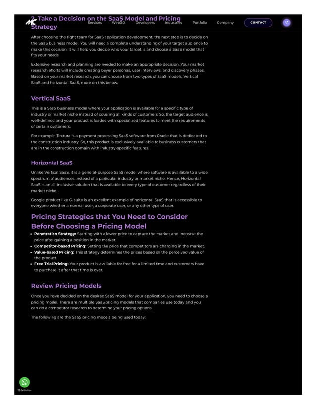Saas App Development 9 Steps To Build A Saas Application Pdf Saas App Development 9 Steps To Build A Saas Application Pdf