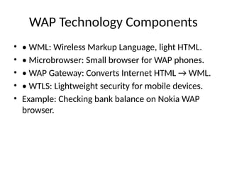 mobile_commerce_wap protocols for mobile commerce | PPTX
