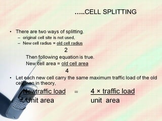 …..CELL SPLITTING
 