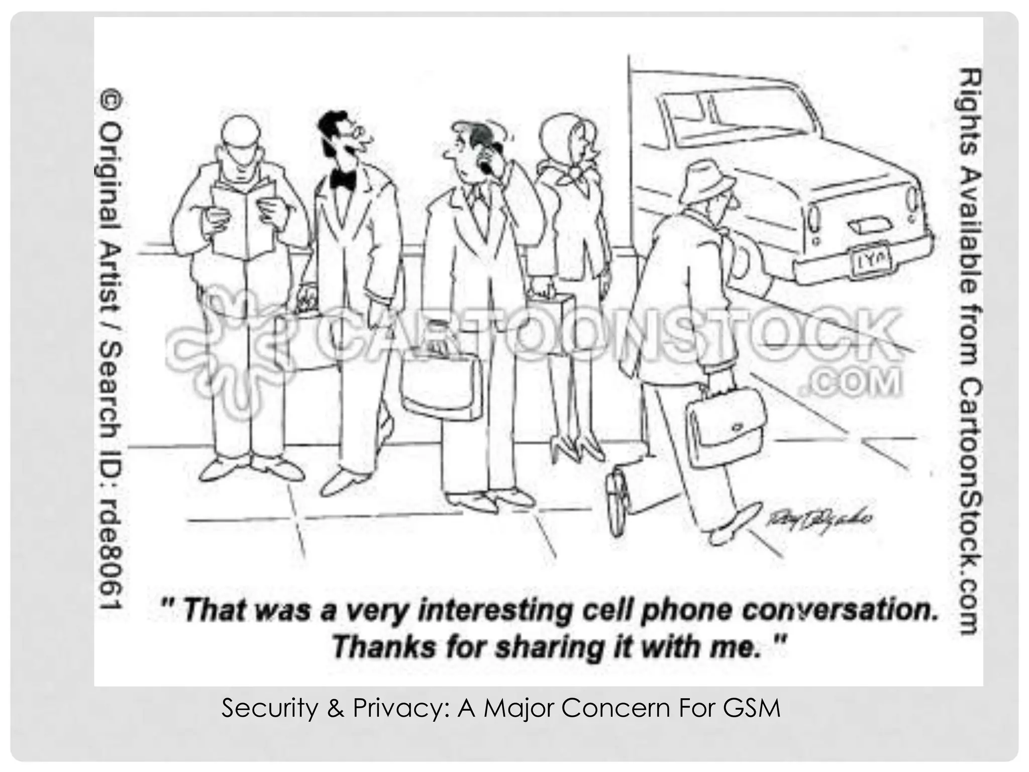 Security & Privacy: A Major Concern For GSM
 