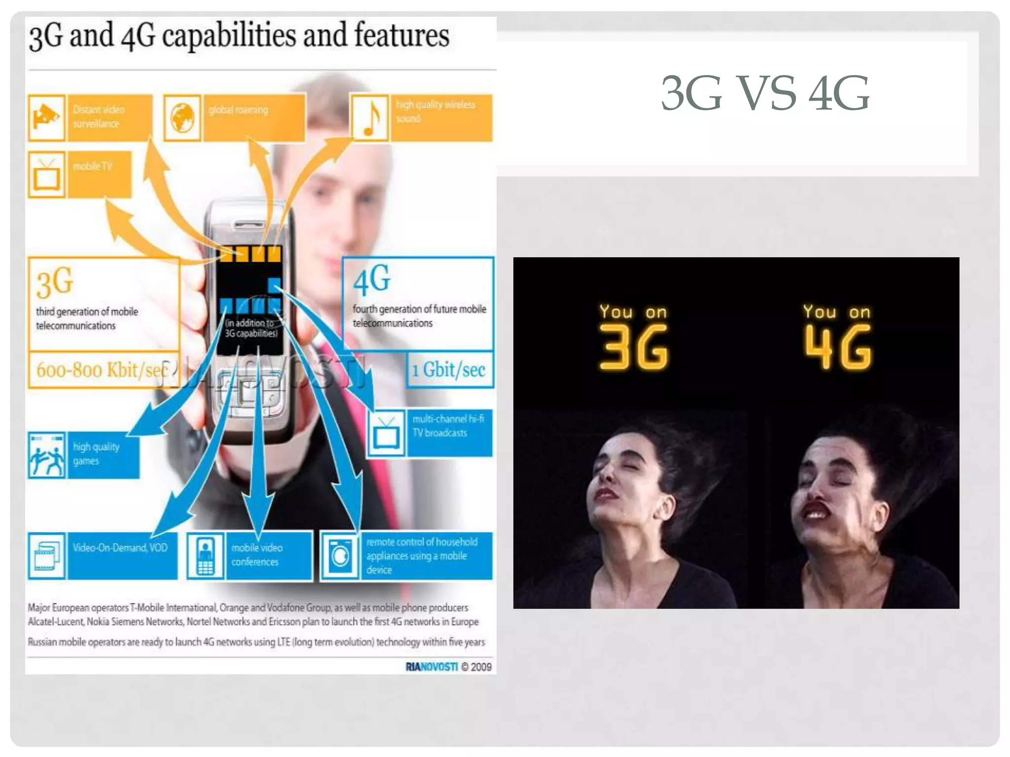 3G VS 4G
 