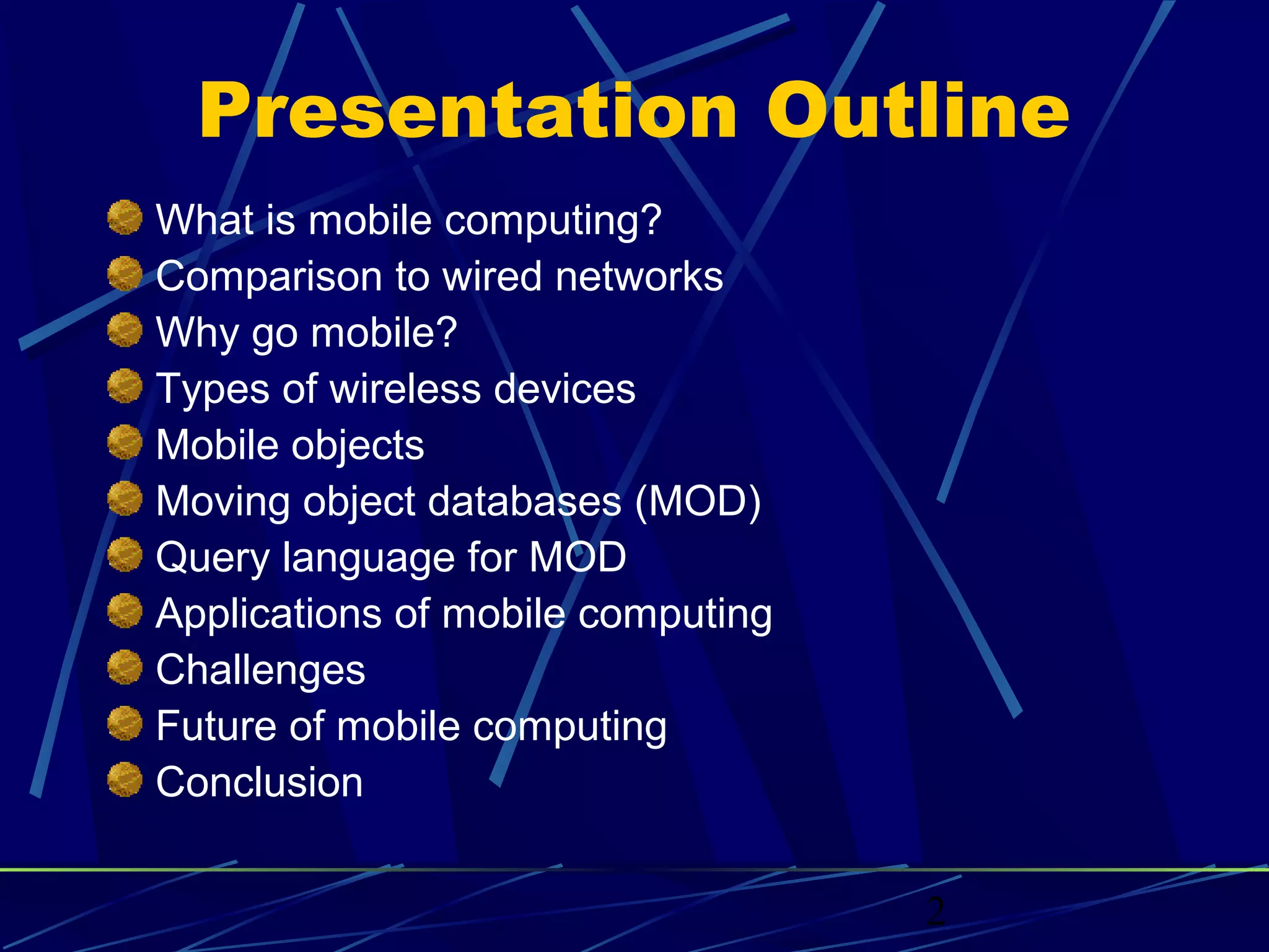 Mobile computing | PPT
