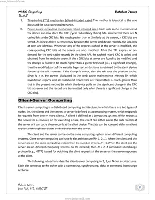 Mobile computing unit 5 | PDF