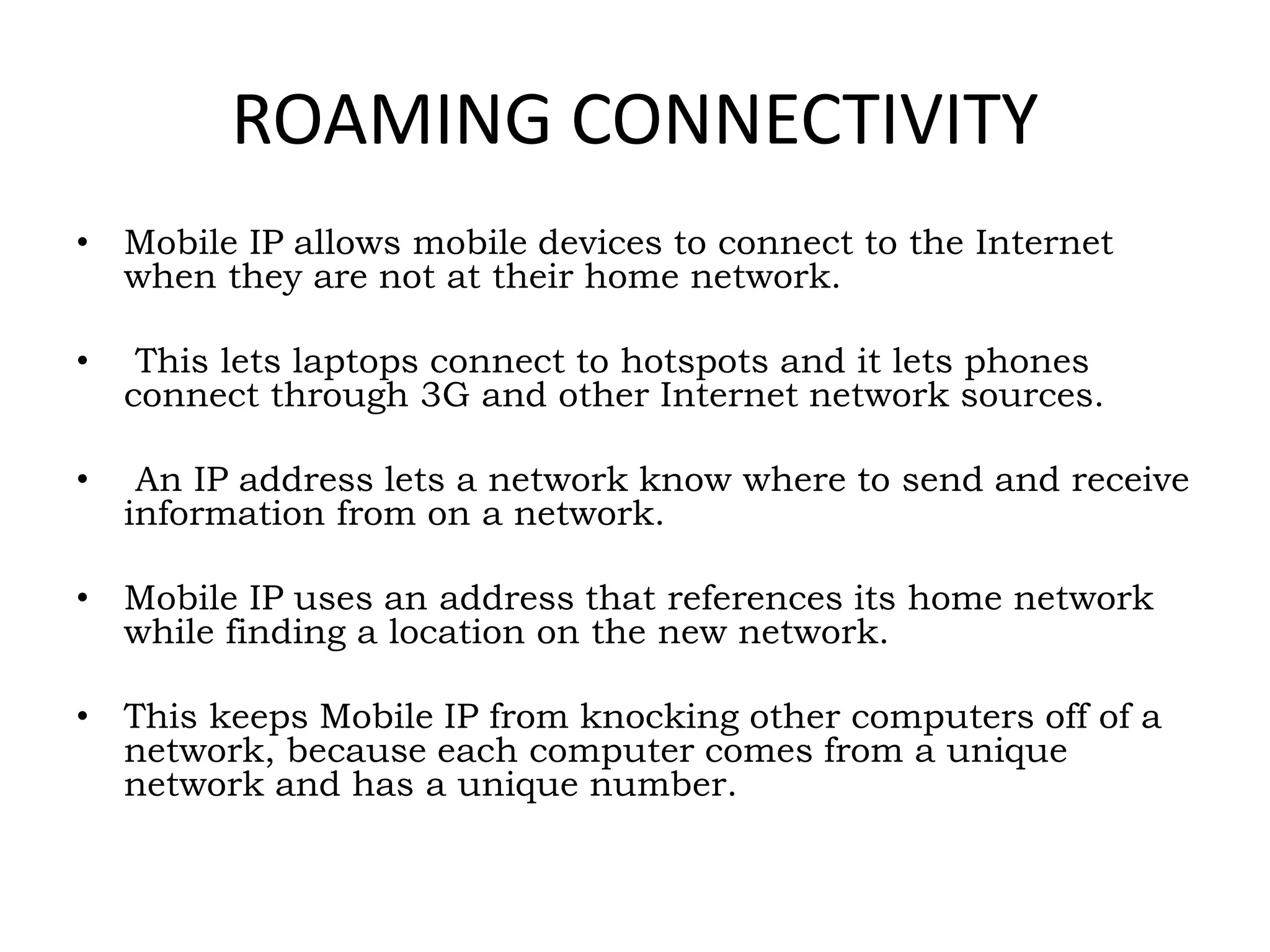 Mobile computing - SARASWATHI RAMALINGAM