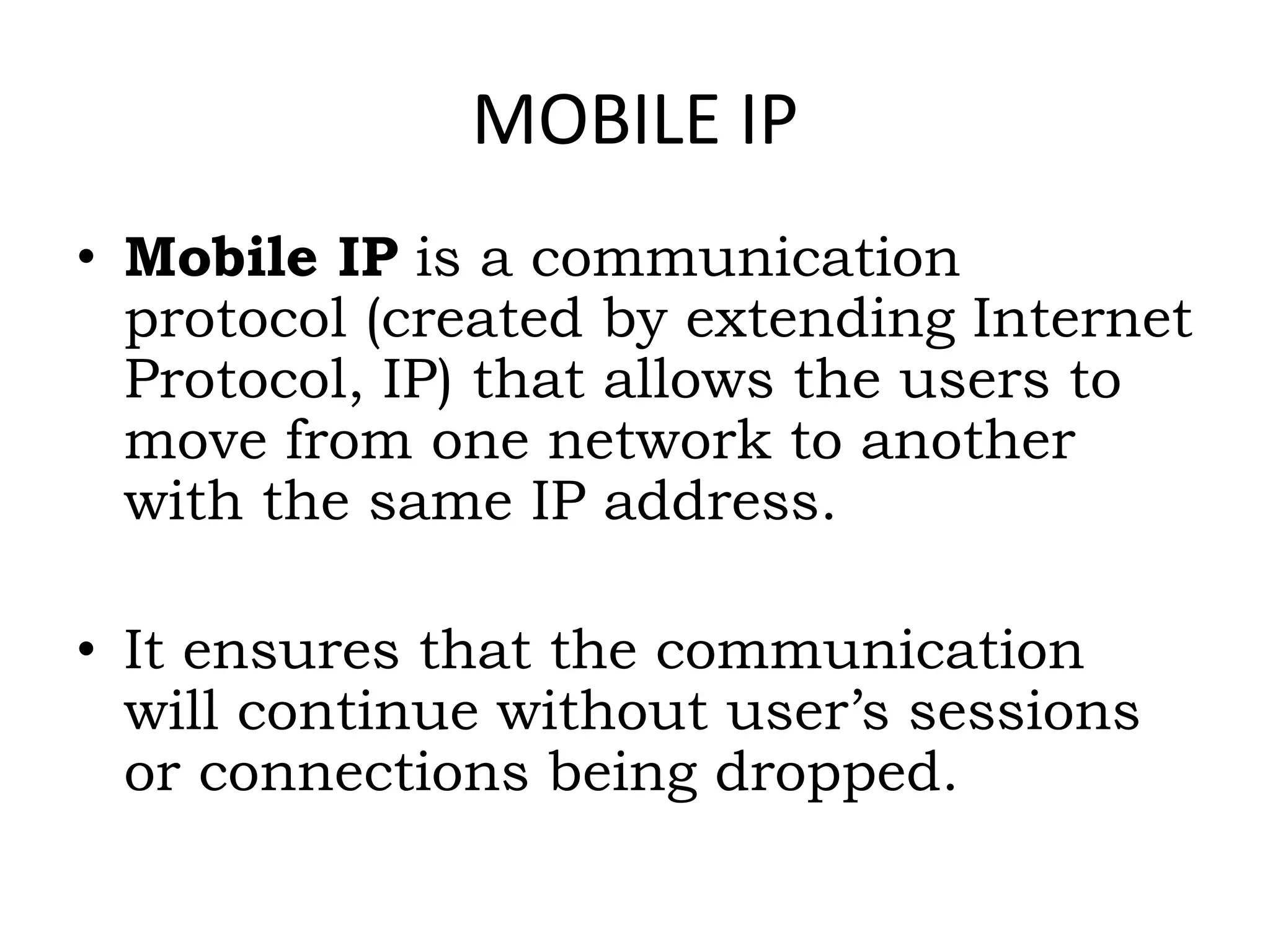 Mobile computing - SARASWATHI RAMALINGAM