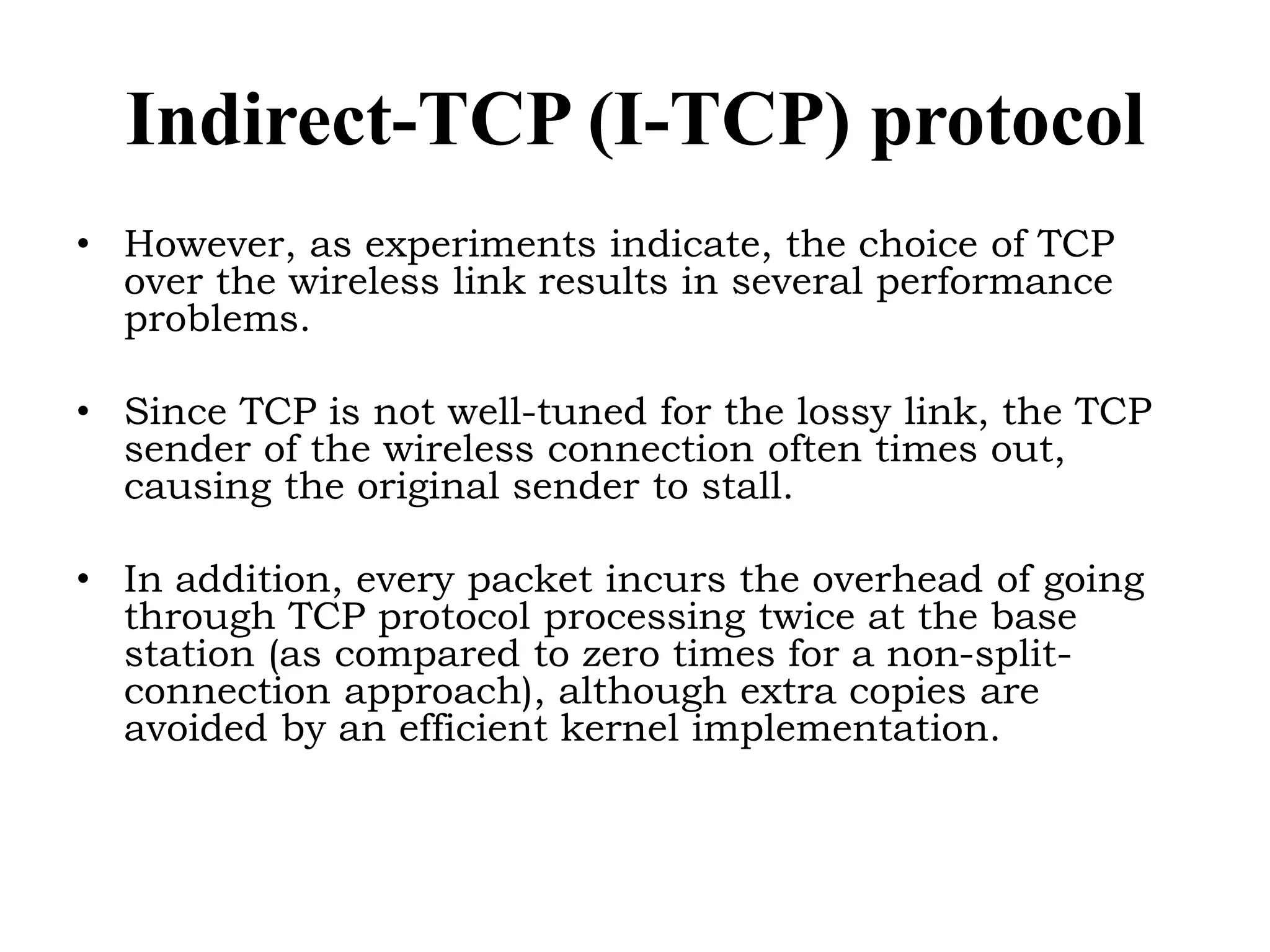 Mobile computing - SARASWATHI RAMALINGAM