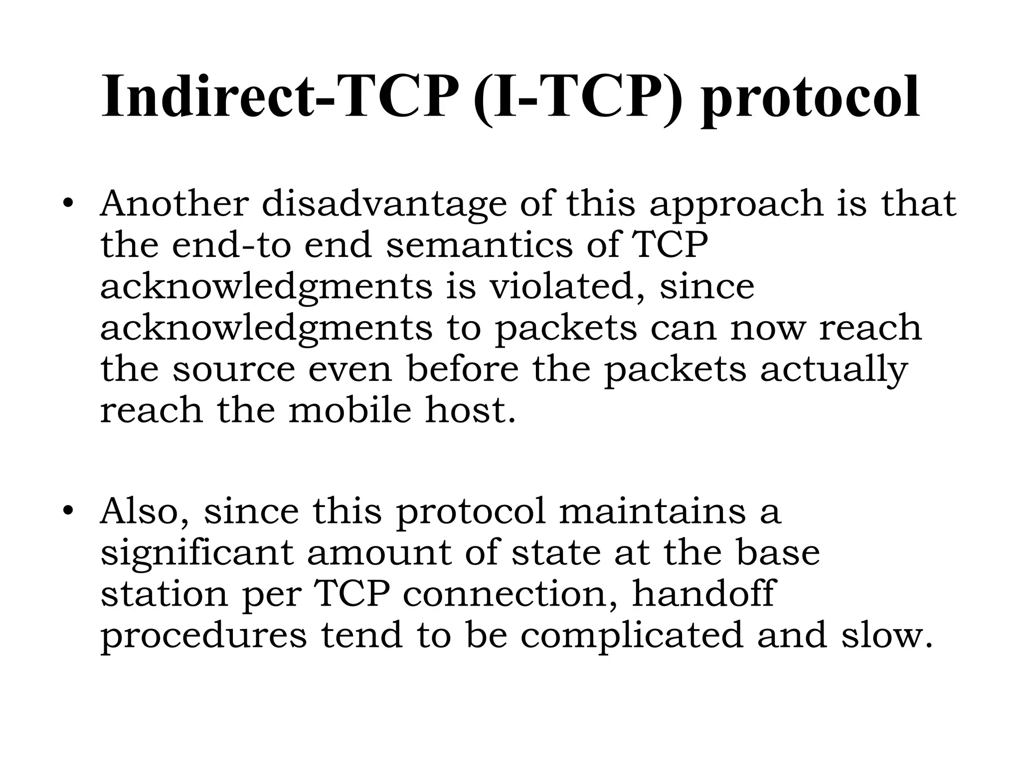 Mobile computing - SARASWATHI RAMALINGAM