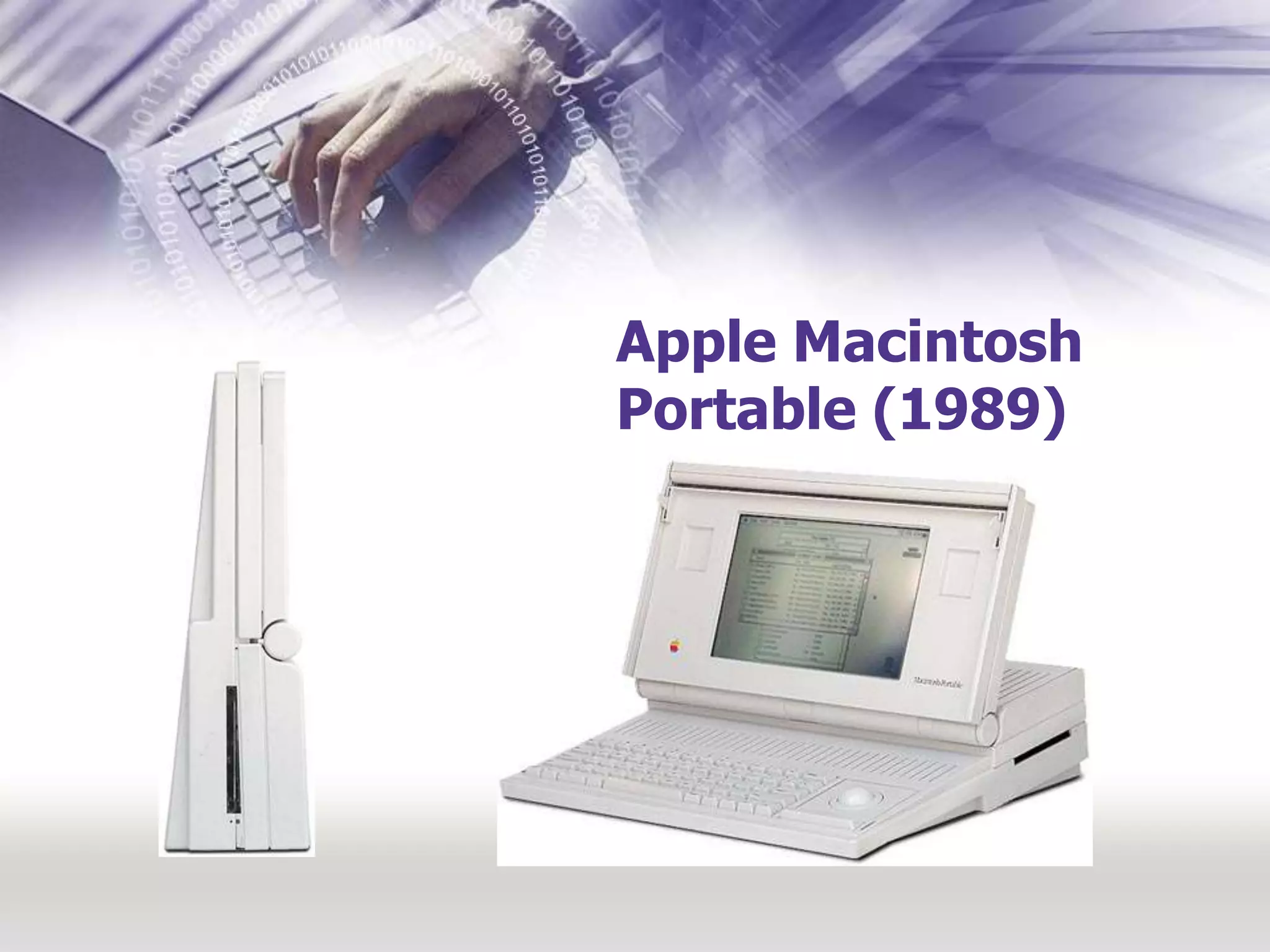 Apple Macintosh Portable (1989)