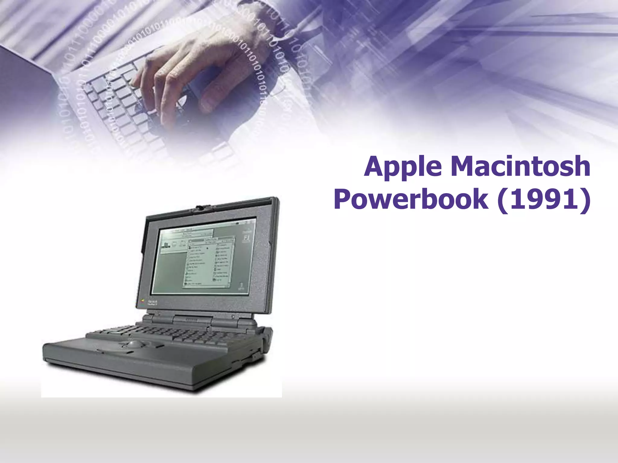 Apple Macintosh Powerbook (1991)
