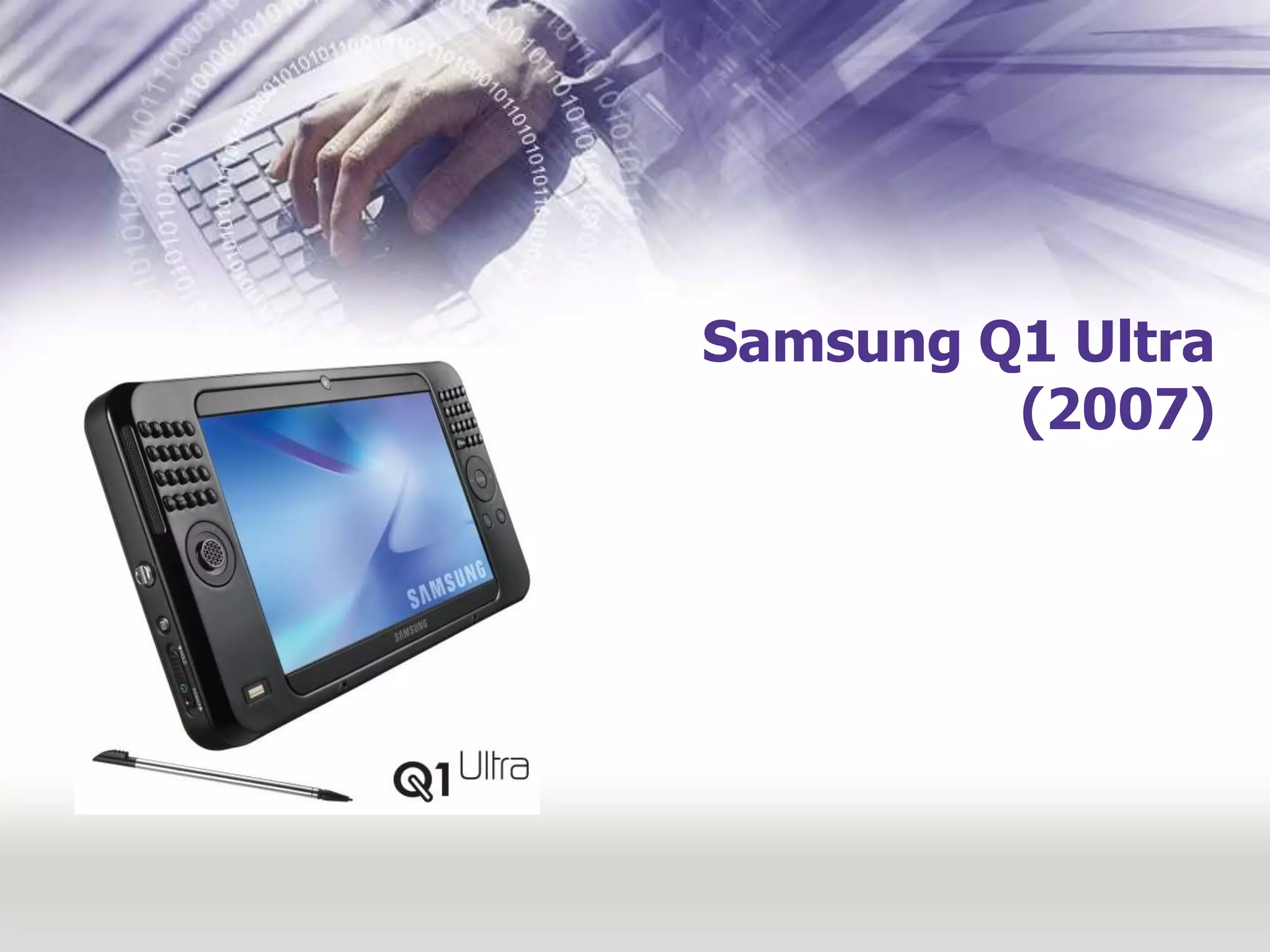 Samsung Q1 Ultra (2007)
