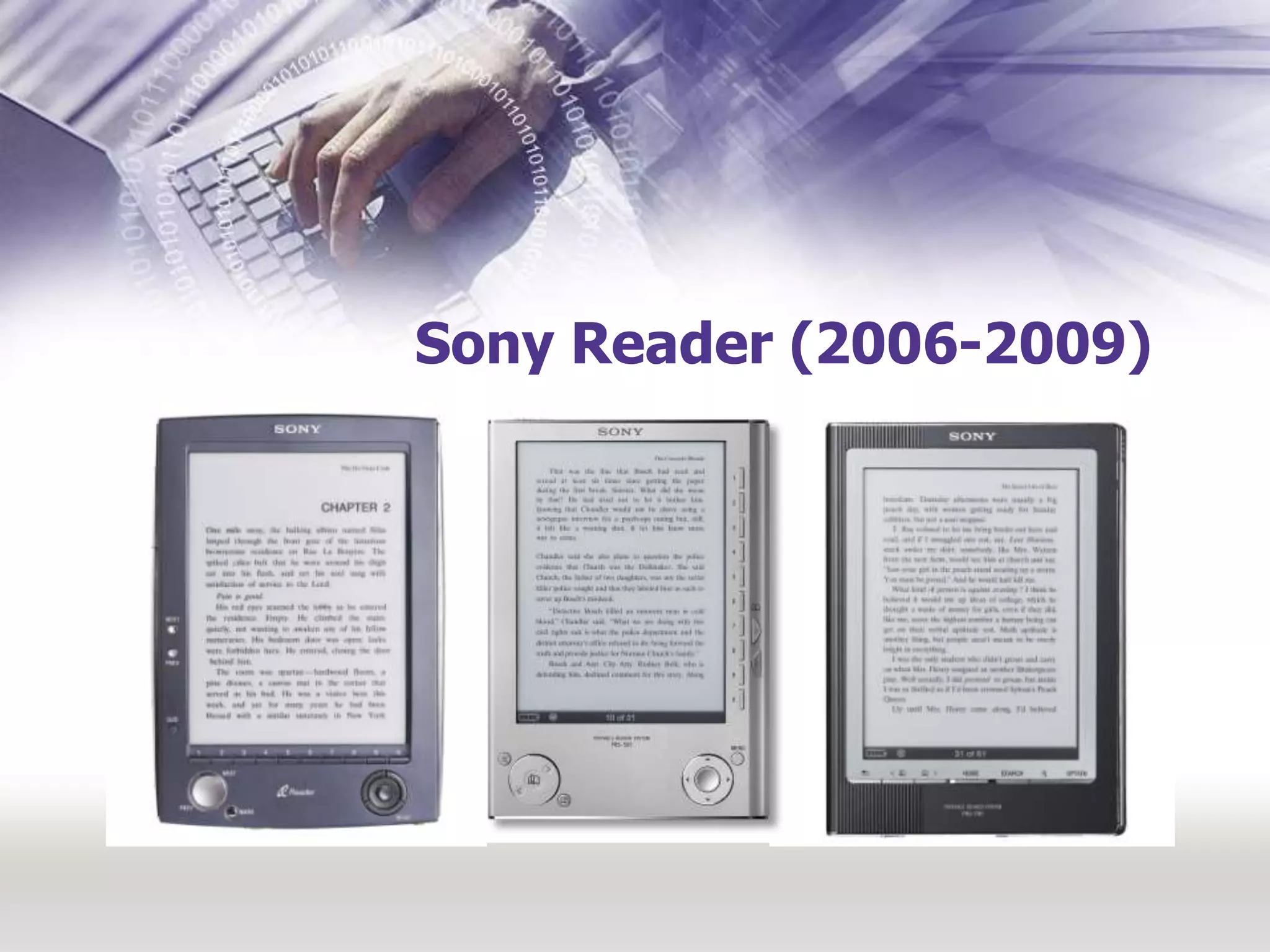 Sony Reader (2006-2009)