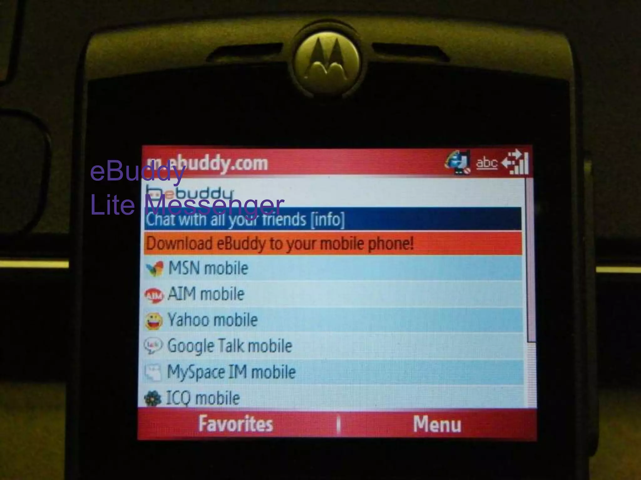 eBuddyLite Messenger