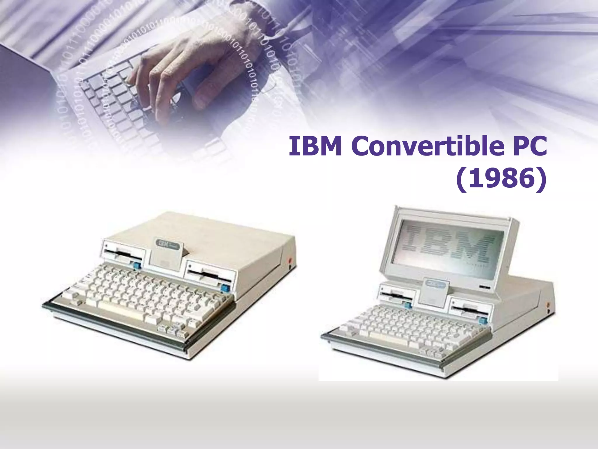 IBM Convertible PC (1986)
