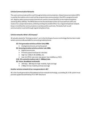 Mobile computing Assignment | DOCX