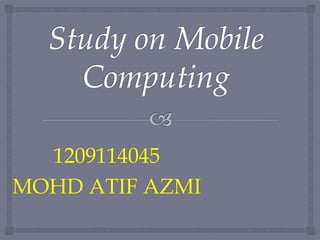 1209114045
MOHD ATIF AZMI
 