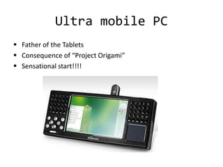 Mobile computing devices | PPTX