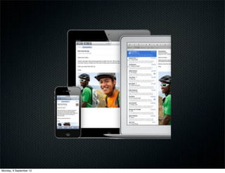 Monday, 9 September 13
 