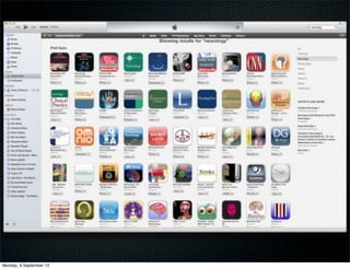 Monday, 9 September 13
 