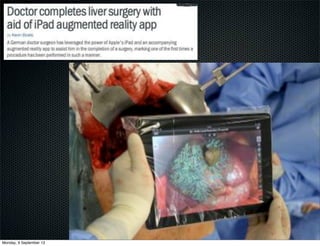 Monday, 9 September 13
 