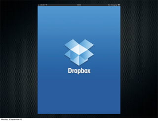 Monday, 9 September 13
 