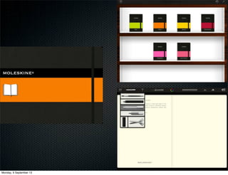 Monday, 9 September 13
 