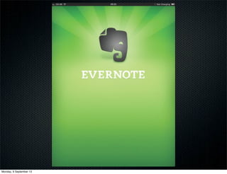 Monday, 9 September 13
 