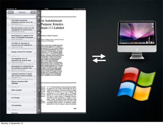 Monday, 9 September 13
 