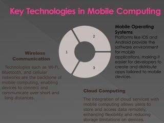 Mobile Computing Course Overview MOBILE COMPUTING presentation of computer science | PPTX