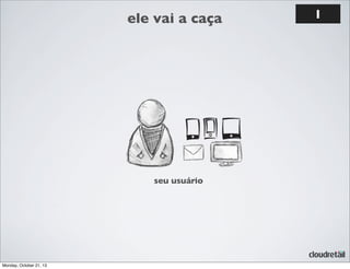 ele vai a caça

seu usuário

Monday, October 21, 13

1

 